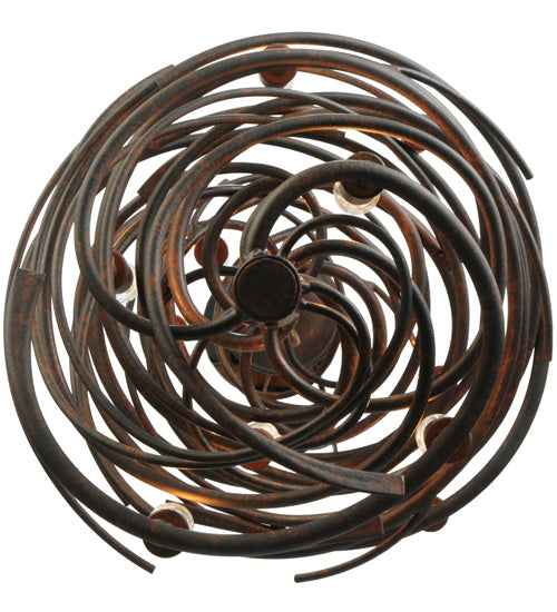 Meyda Tiffany - 117938 - 13 Light Chandelier - Cyclone - Cajun Spice