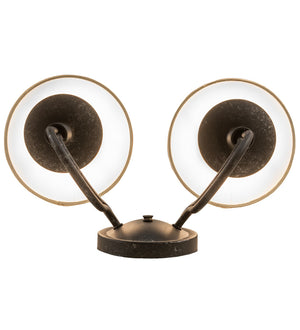 Meyda Tiffany - 119083 - Two Light Wall Sconce - Bell - Smoke