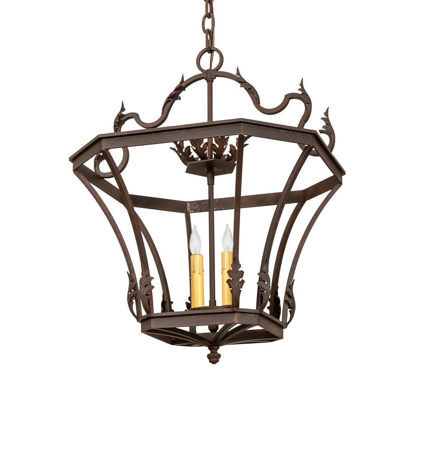 Meyda Tiffany - 144726 - Two Light Pendant - Dresden - Rusty Nail