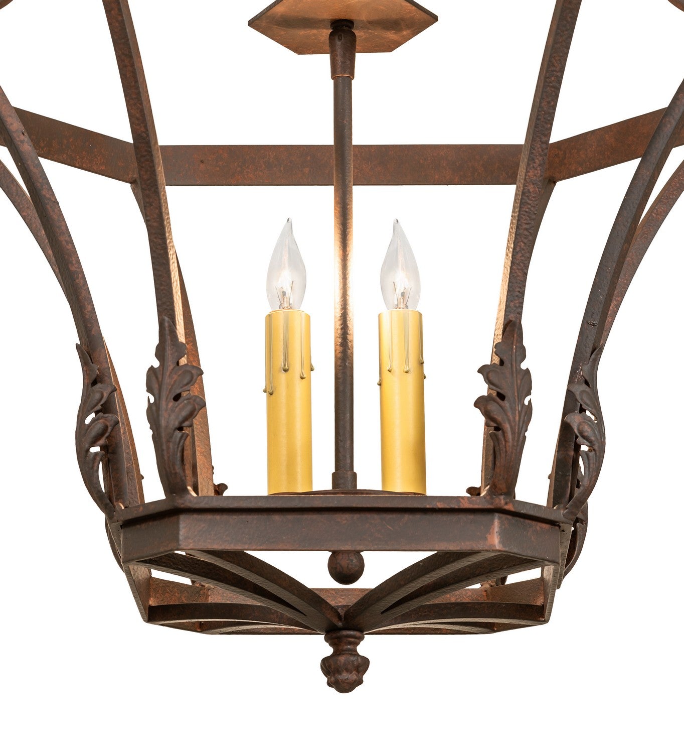 Meyda Tiffany - 144726 - Two Light Pendant - Dresden - Rusty Nail