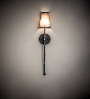 Meyda Tiffany - 146553 - One Light Wall Sconce - Verheven - Graphite Pewter