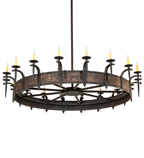 Meyda Tiffany - 211291 - 18 Light Chandelier - Costello - Coffee Bean And Blackened Copper