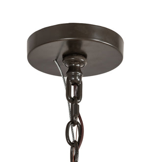 Meyda Tiffany - 219854 - 12 Light Chandelier - Barrel Stave - Timeless Bronze And Charred Wood