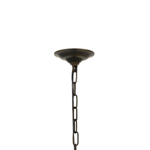 Crystorama - 3025-EB-CL-MWP - Five Light Chandelier - Butler - English Bronze