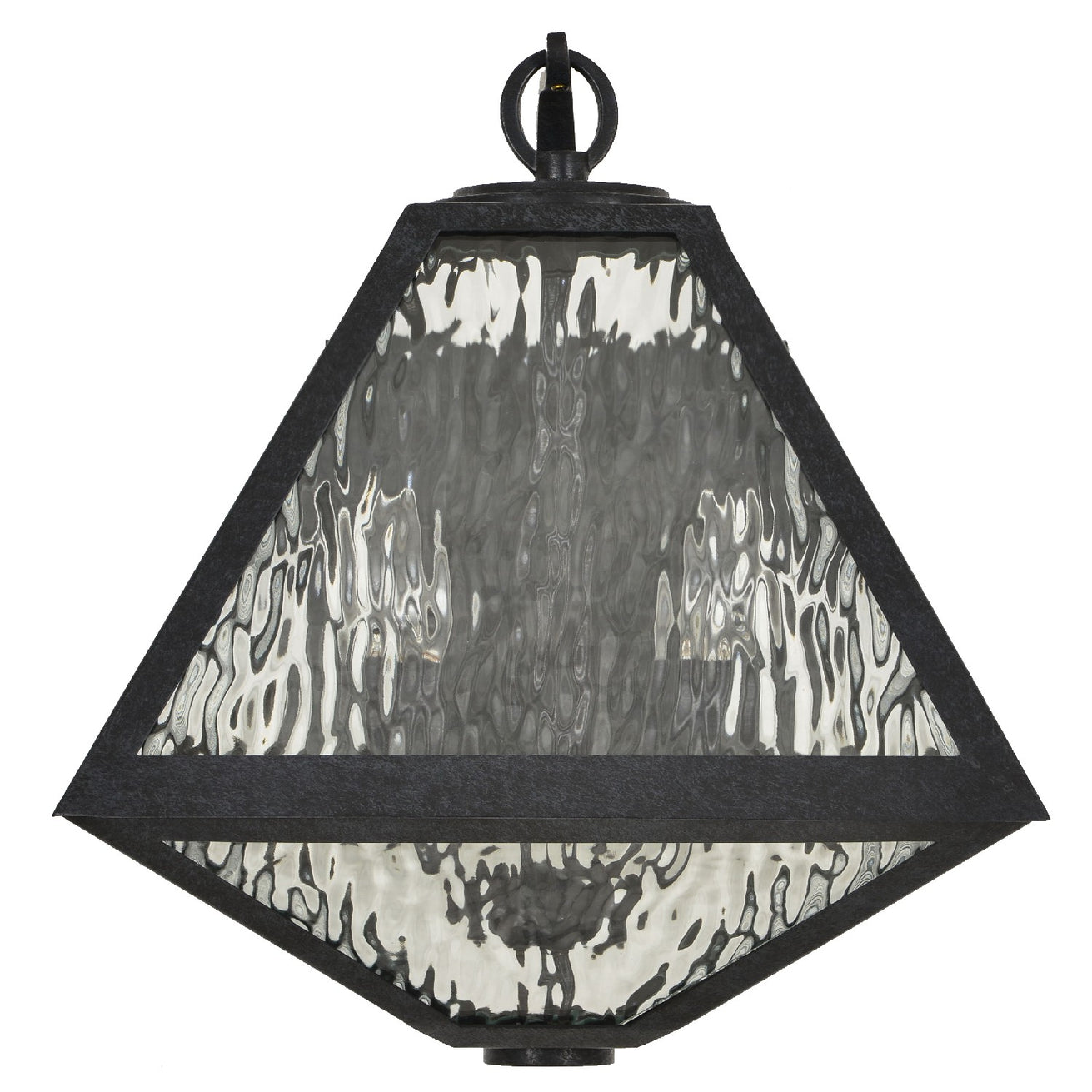 Crystorama - GLA-9722-WT-BC - Two Light Outdoor Wall Sconce - Glacier - Black Charcoal