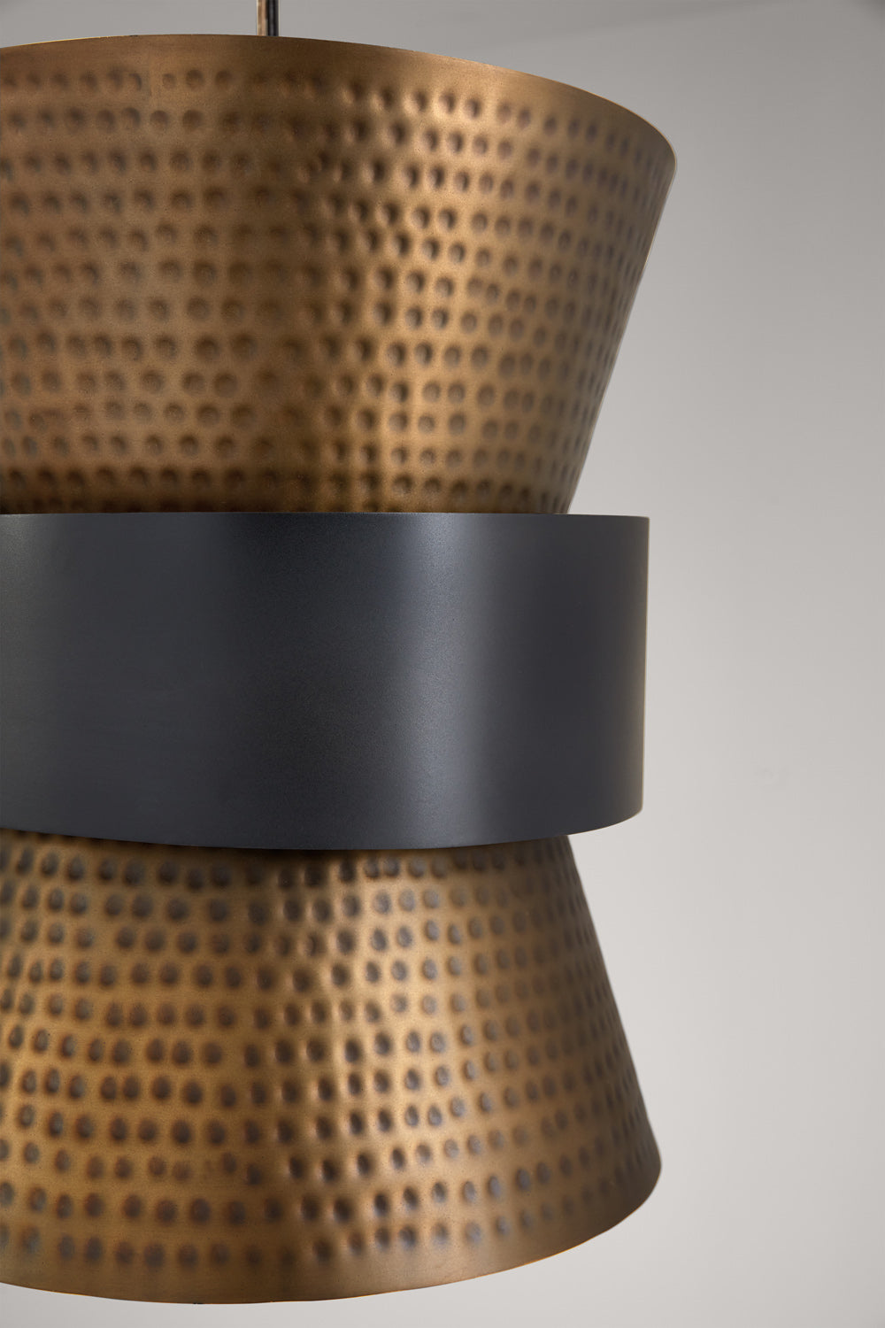 Capital Lighting - 330416PZ - One Light Pendant - Loren - Patinaed Brass and Dark Zinc