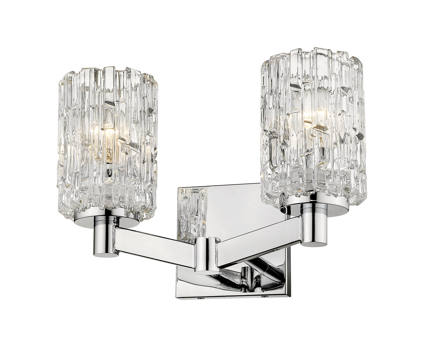 Z-Lite - 1931-2V-CH - Two Light Vanity - Aubrey - Chrome