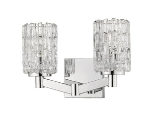 Z-Lite - 1931-2V-CH - Two Light Vanity - Aubrey - Chrome