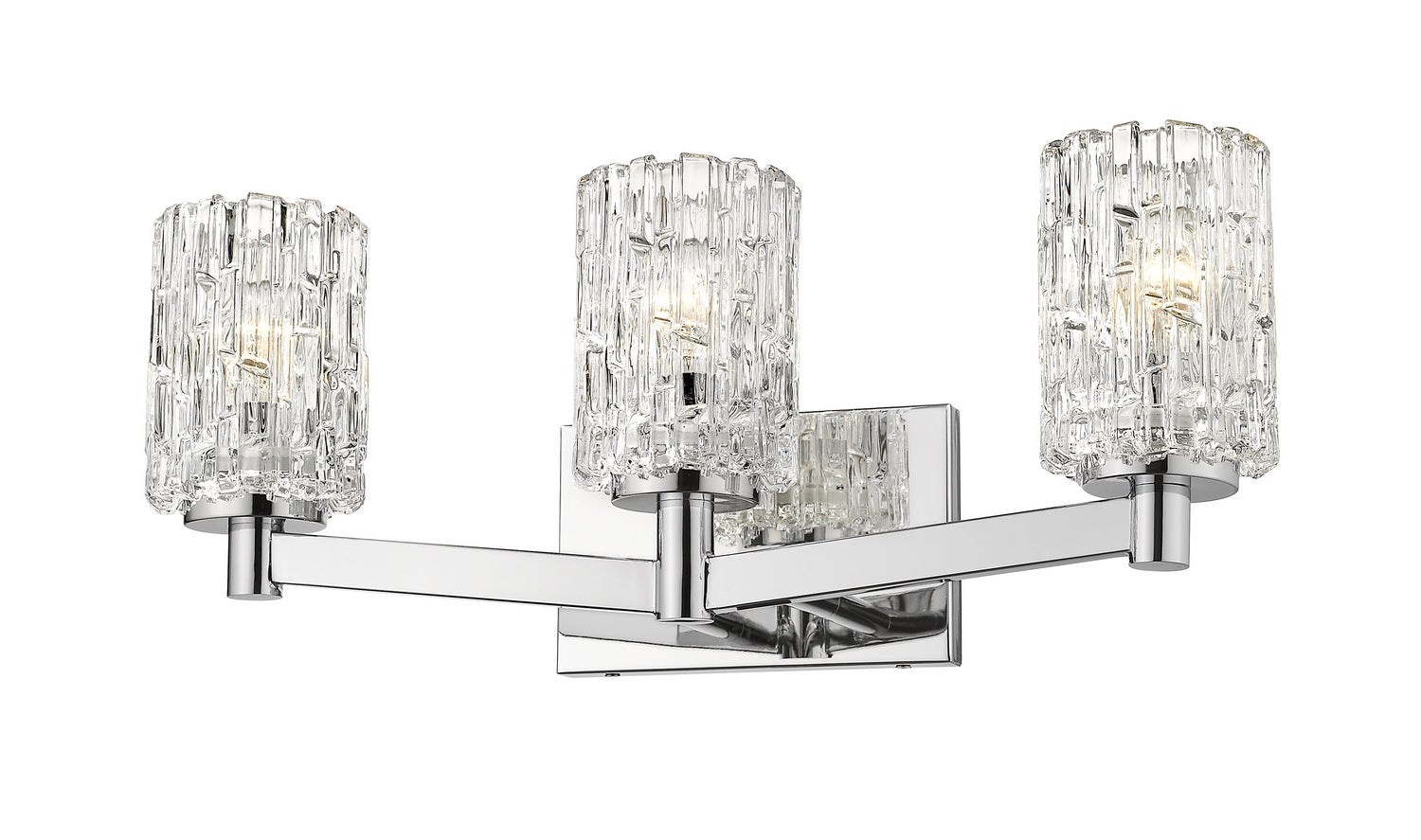 Z-Lite - 1931-3V-CH - Three Light Vanity - Aubrey - Chrome