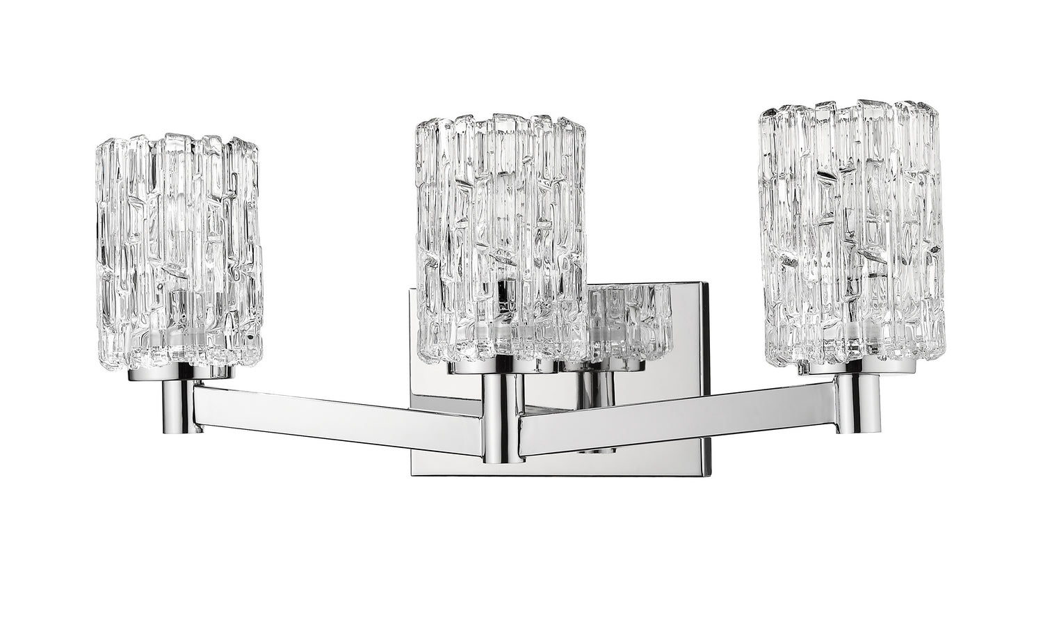 Z-Lite - 1931-3V-CH - Three Light Vanity - Aubrey - Chrome