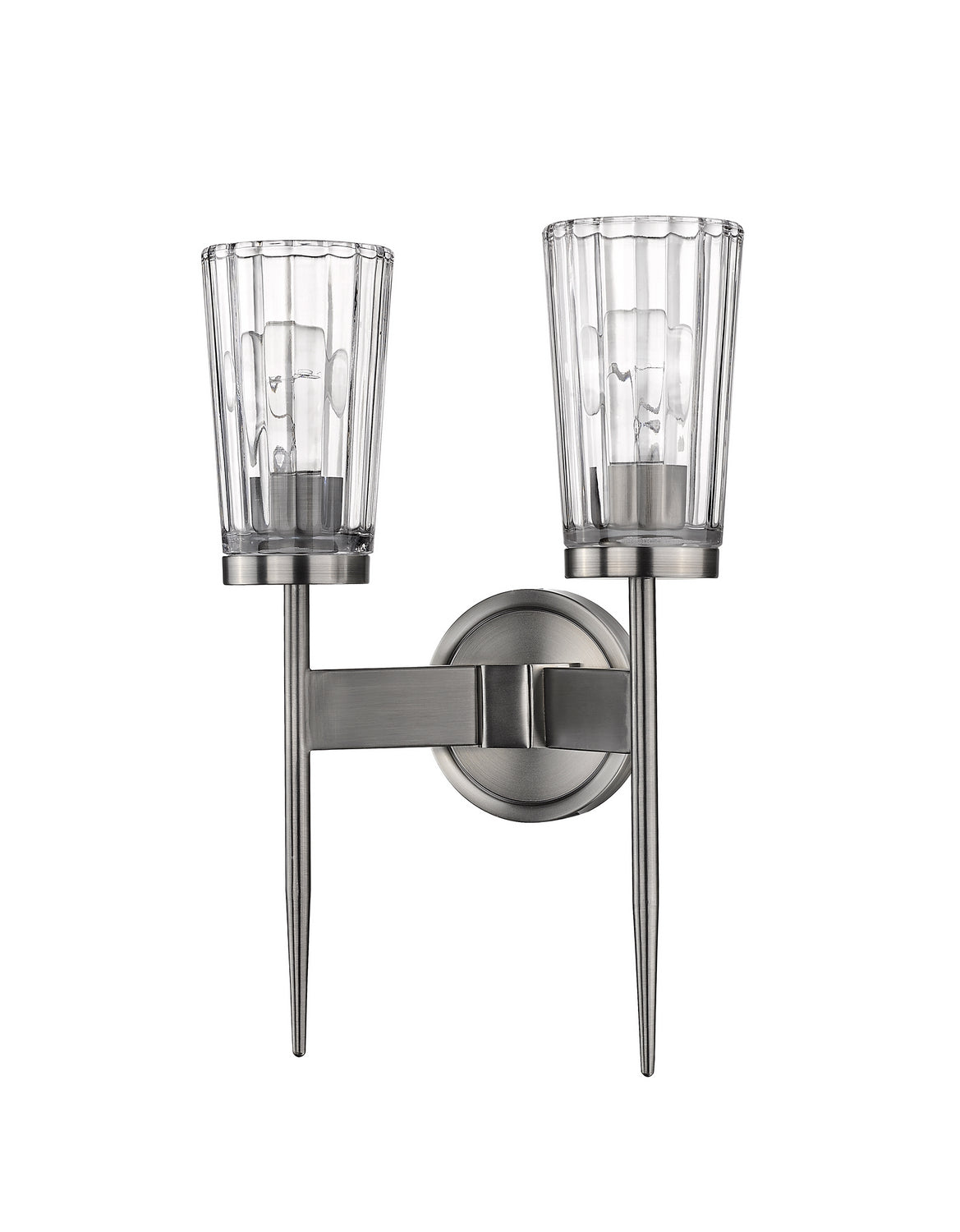 Z-Lite - 1932-2S-AN - Two Light Wall Sconce - Flair - Antique Nickel