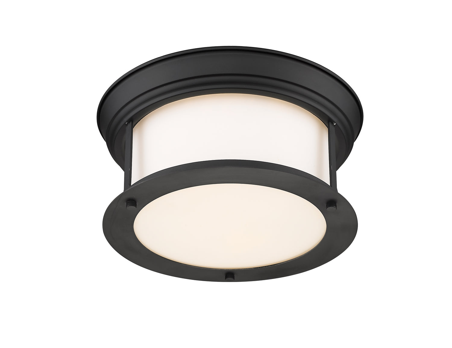 Z-Lite - 2011F10-MB - Two Light Flush Mount - Sonna - Matte Black