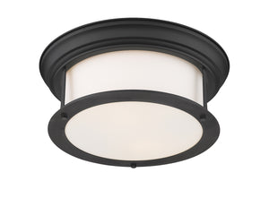 Z-Lite - 2011F13-MB - Two Light Flush Mount - Sonna - Matte Black