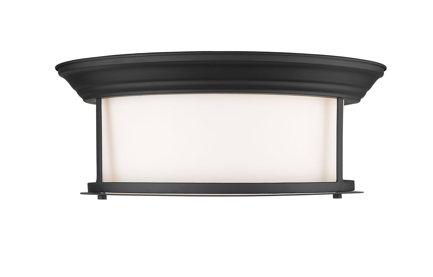 Z-Lite - 2011F16-MB - Three Light Flush Mount - Sonna - Matte Black