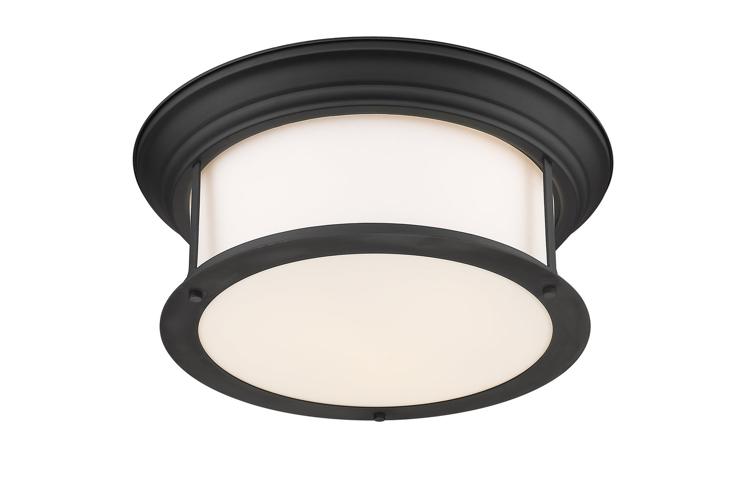 Z-Lite - 2011F16-MB - Three Light Flush Mount - Sonna - Matte Black