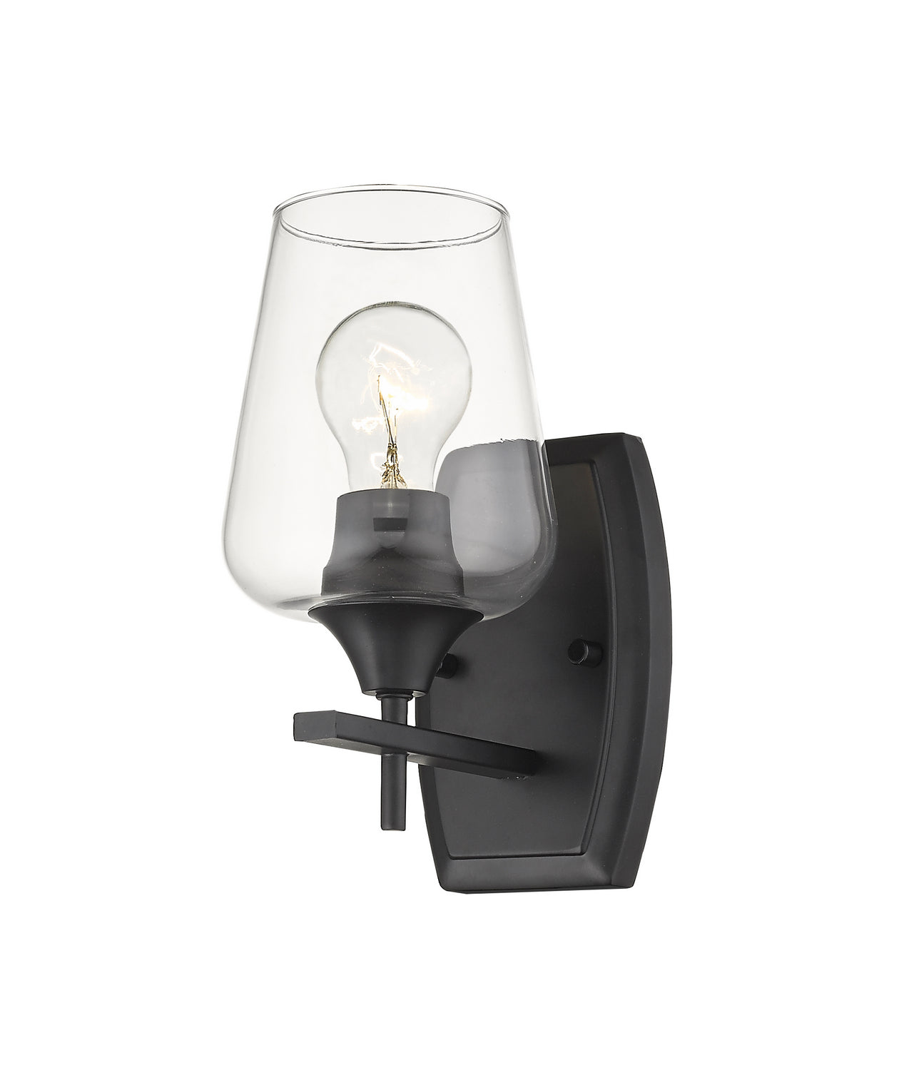 Z-Lite - 473-1S-MB - One Light Wall Sconce - Joliet - Matte Black