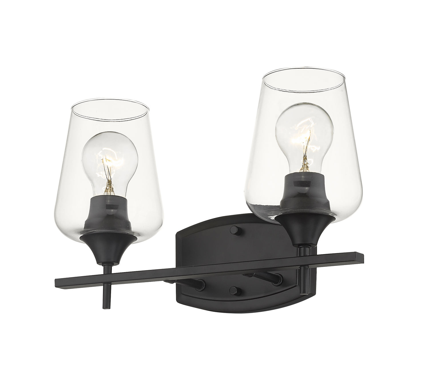 Z-Lite - 473-2V-MB - Two Light Vanity - Joliet - Matte Black