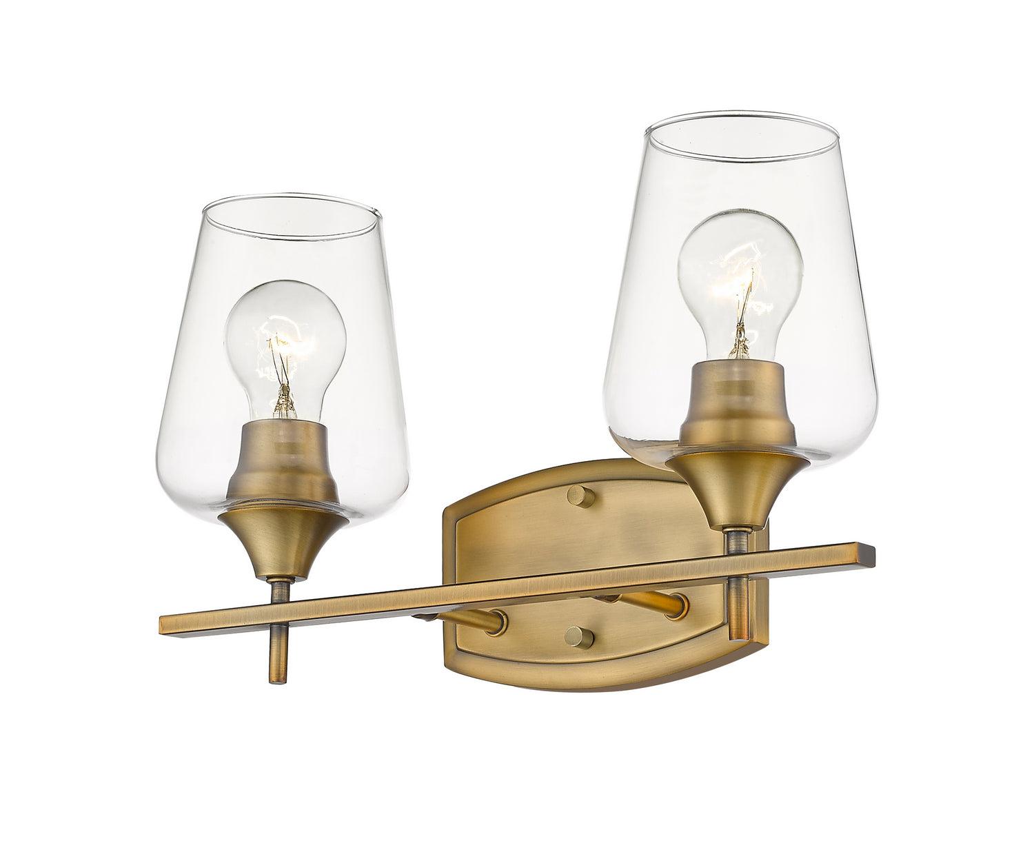 Z-Lite - 473-2V-OBR - Two Light Vanity - Joliet - Olde Brass