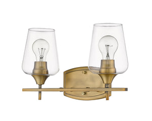 Z-Lite - 473-2V-OBR - Two Light Vanity - Joliet - Olde Brass