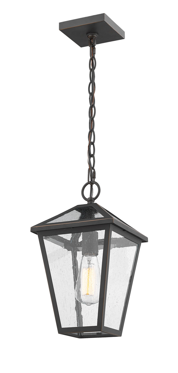 Z-Lite - 579CHM-ORB - One Light Outdoor Chain Mount Ceiling Fixture - Talbot - Oil Rubbed Bronze