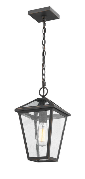 Z-Lite - 579CHM-ORB - One Light Outdoor Chain Mount Ceiling Fixture - Talbot - Oil Rubbed Bronze