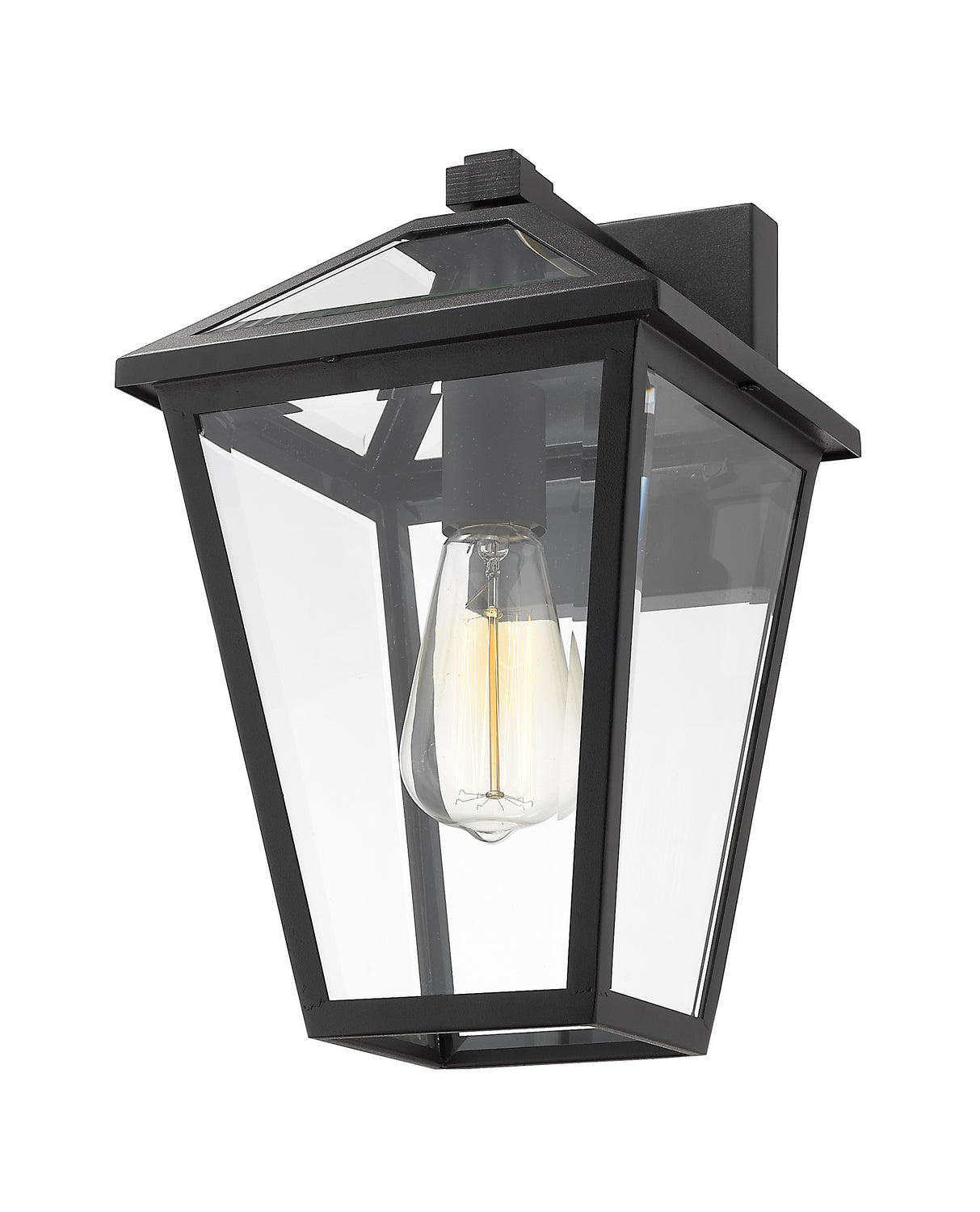 Z-Lite - 579M-BK - One Light Outdoor Wall Mount - Talbot - Black