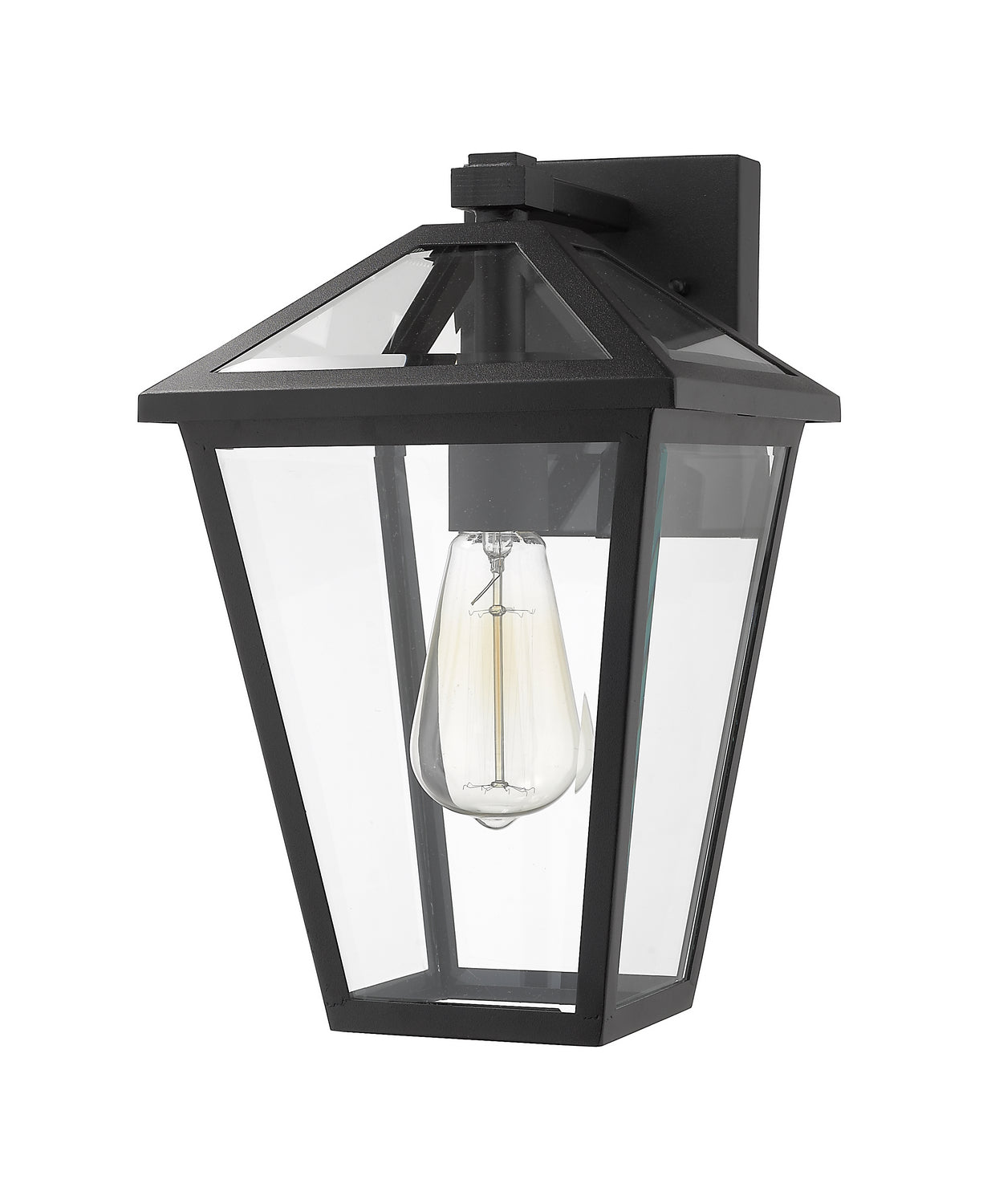 Z-Lite - 579M-BK - One Light Outdoor Wall Mount - Talbot - Black