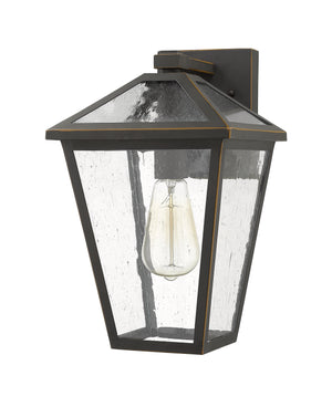 Z-Lite - 579M-ORB - One Light Outdoor Wall Light - Talbot - Oil Rubbed Bronze