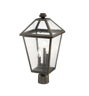 Z-Lite - 579PHBR-ORB - Three Light Outdoor Post Mount - Talbot - Oil Rubbed Bronze