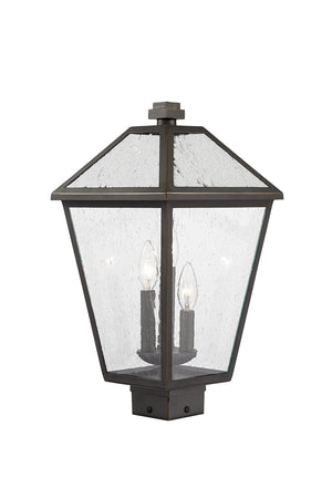 Z-Lite - 579PHBS-ORB - Three Light Outdoor Post Mount Fixture - Talbot - Oil Rubbed Bronze