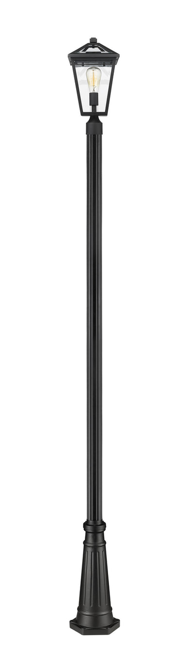 Z-Lite - 579PHMR-519P-BK - One Light Outdoor Post Mounted Fixture - Talbot - Black