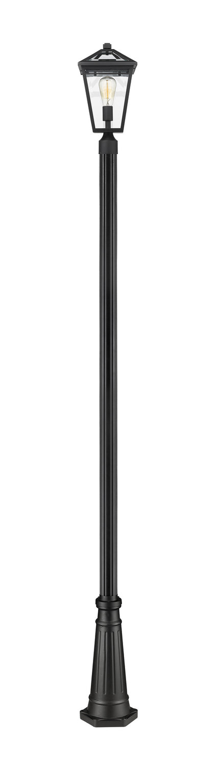 Z-Lite - 579PHMR-519P-BK - One Light Outdoor Post Mounted Fixture - Talbot - Black