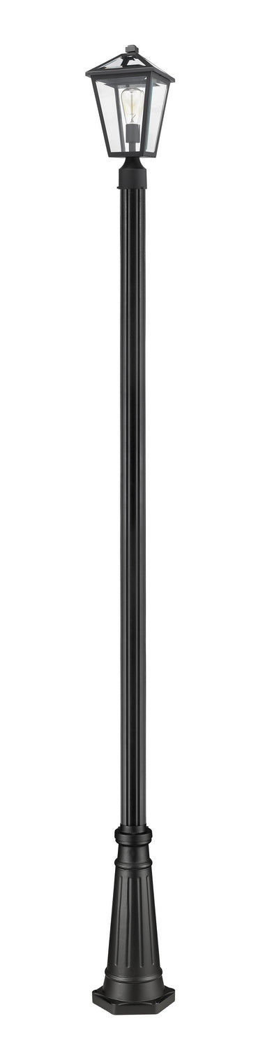 Z-Lite - 579PHMR-519P-BK - One Light Outdoor Post Mounted Fixture - Talbot - Black