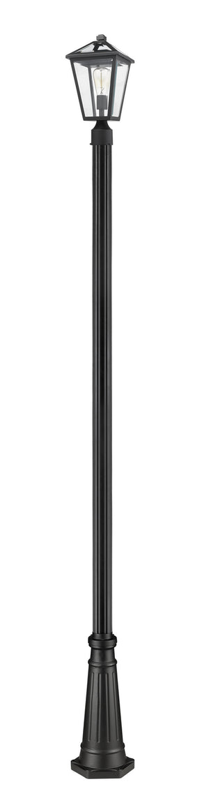 Z-Lite - 579PHMR-519P-BK - One Light Outdoor Post Mounted Fixture - Talbot - Black