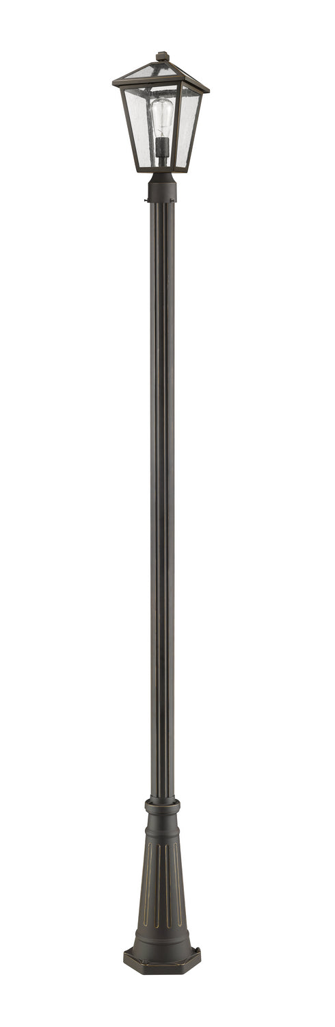 Z-Lite - 579PHMR-519P-ORB - One Light Outdoor Post Mounted Fixture - Talbot - Oil Rubbed Bronze