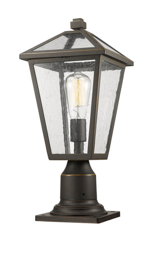 Z-Lite - 579PHMR-533PM-ORB - One Light Outdoor Pier Mounted Fixture - Talbot - Oil Rubbed Bronze