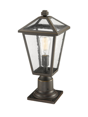 Z-Lite - 579PHMR-533PM-ORB - One Light Outdoor Pier Mount - Talbot - Oil Rubbed Bronze