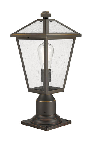 Z-Lite - 579PHMR-533PM-ORB - One Light Outdoor Pier Mounted Fixture - Talbot - Oil Rubbed Bronze