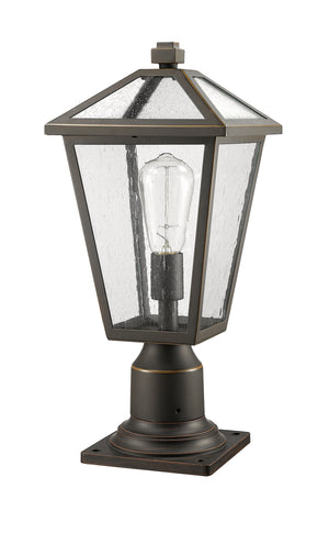 Z-Lite - 579PHMR-533PM-ORB - One Light Outdoor Pier Mounted Fixture - Talbot - Oil Rubbed Bronze