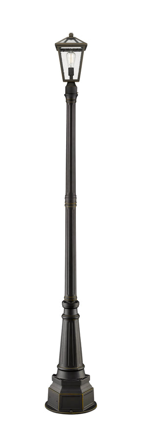 Z-Lite - 579PHMR-564P-ORB - One Light Outdoor Post Mounted Fixture - Talbot - Oil Rubbed Bronze