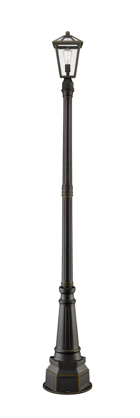 Z-Lite - 579PHMR-564P-ORB - One Light Outdoor Post Mounted Fixture - Talbot - Oil Rubbed Bronze