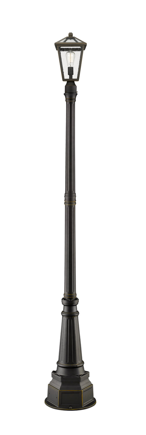 Z-Lite - 579PHMR-564P-ORB - One Light Outdoor Post Mounted Fixture - Talbot - Oil Rubbed Bronze