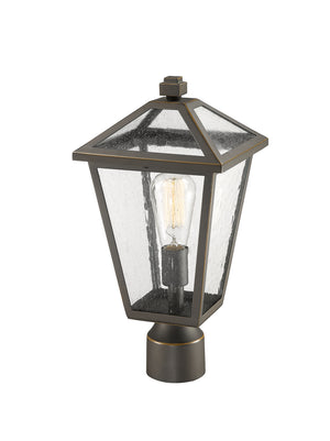 Z-Lite - 579PHMR-ORB - One Light Outdoor Post Mount Fixture - Talbot - Oil Rubbed Bronze