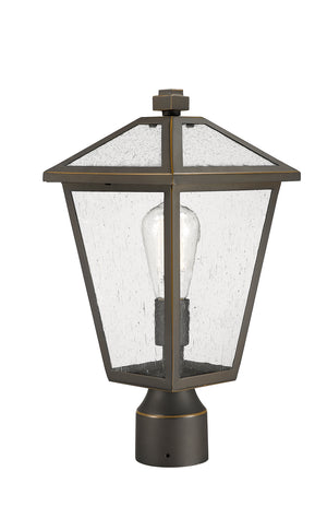 Z-Lite - 579PHMR-ORB - One Light Outdoor Post Mount Fixture - Talbot - Oil Rubbed Bronze