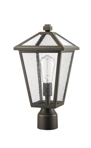 Z-Lite - 579PHMR-ORB - One Light Outdoor Post Mount Fixture - Talbot - Oil Rubbed Bronze