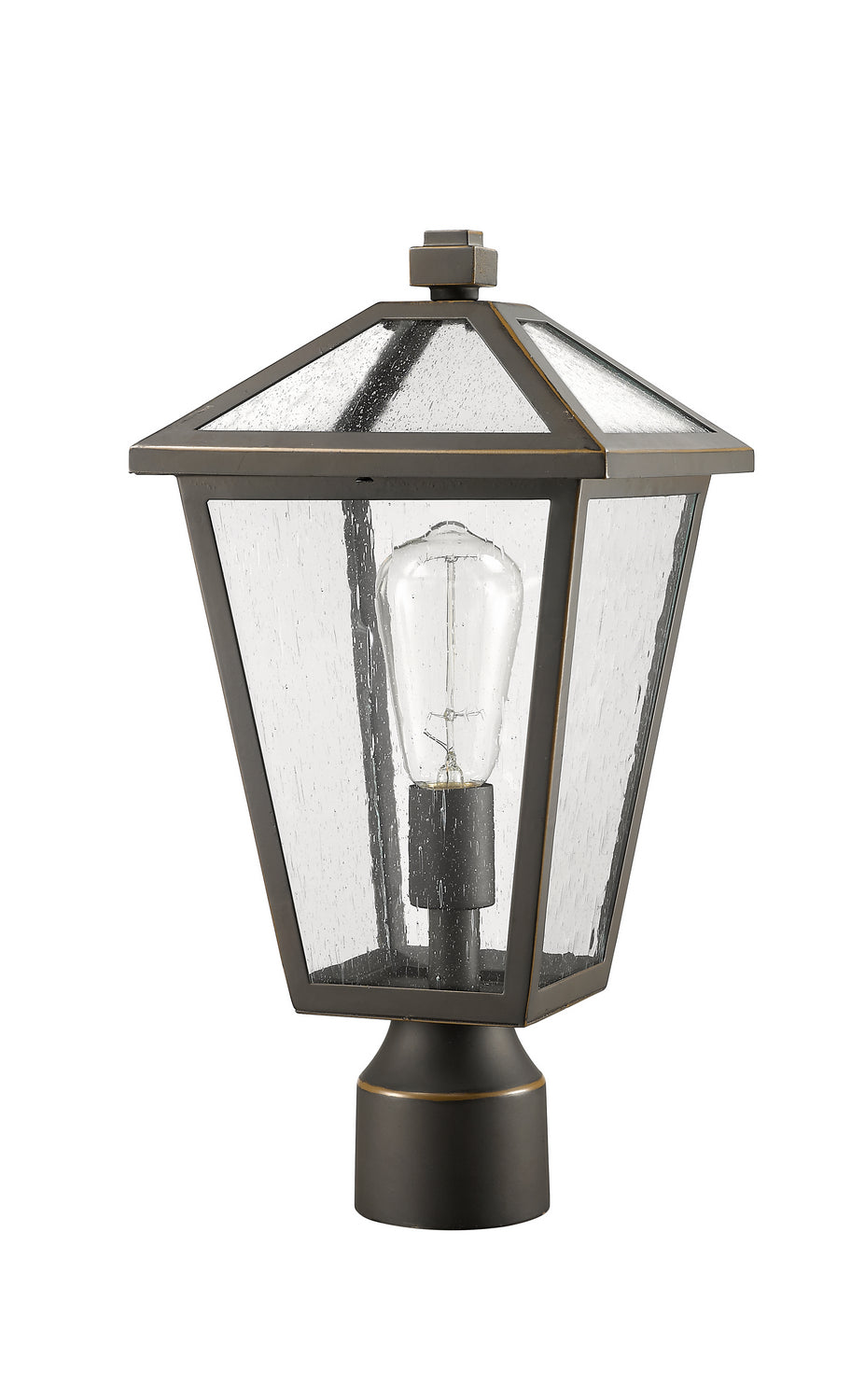 Z-Lite - 579PHMR-ORB - One Light Outdoor Post Mount Fixture - Talbot - Oil Rubbed Bronze