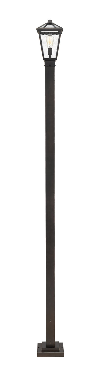 Z-Lite - 579PHMS-536P-ORB - One Light Outdoor Post Mounted Fixture - Talbot - Oil Rubbed Bronze