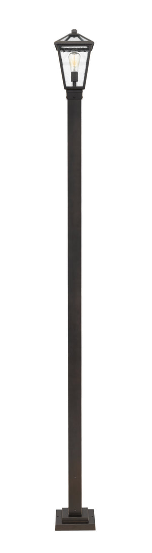 Z-Lite - 579PHMS-536P-ORB - One Light Outdoor Post Mounted Fixture - Talbot - Oil Rubbed Bronze
