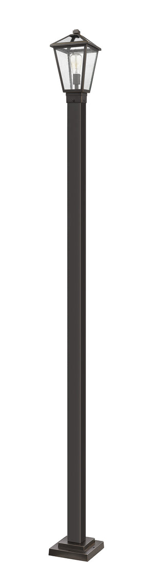 Z-Lite - 579PHMS-536P-ORB - One Light Outdoor Post Mounted Fixture - Talbot - Oil Rubbed Bronze