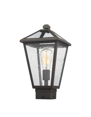 Z-Lite - 579PHMS-ORB - One Light Outdoor Post Mount Fixture - Talbot - Oil Rubbed Bronze
